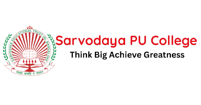 Sarvodaya PU College Think Big Achieve Greatness